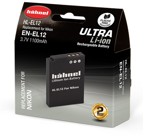Hahnel HL-EL12 Ultra Li-Ion Accu voor Nikon EN-EL12